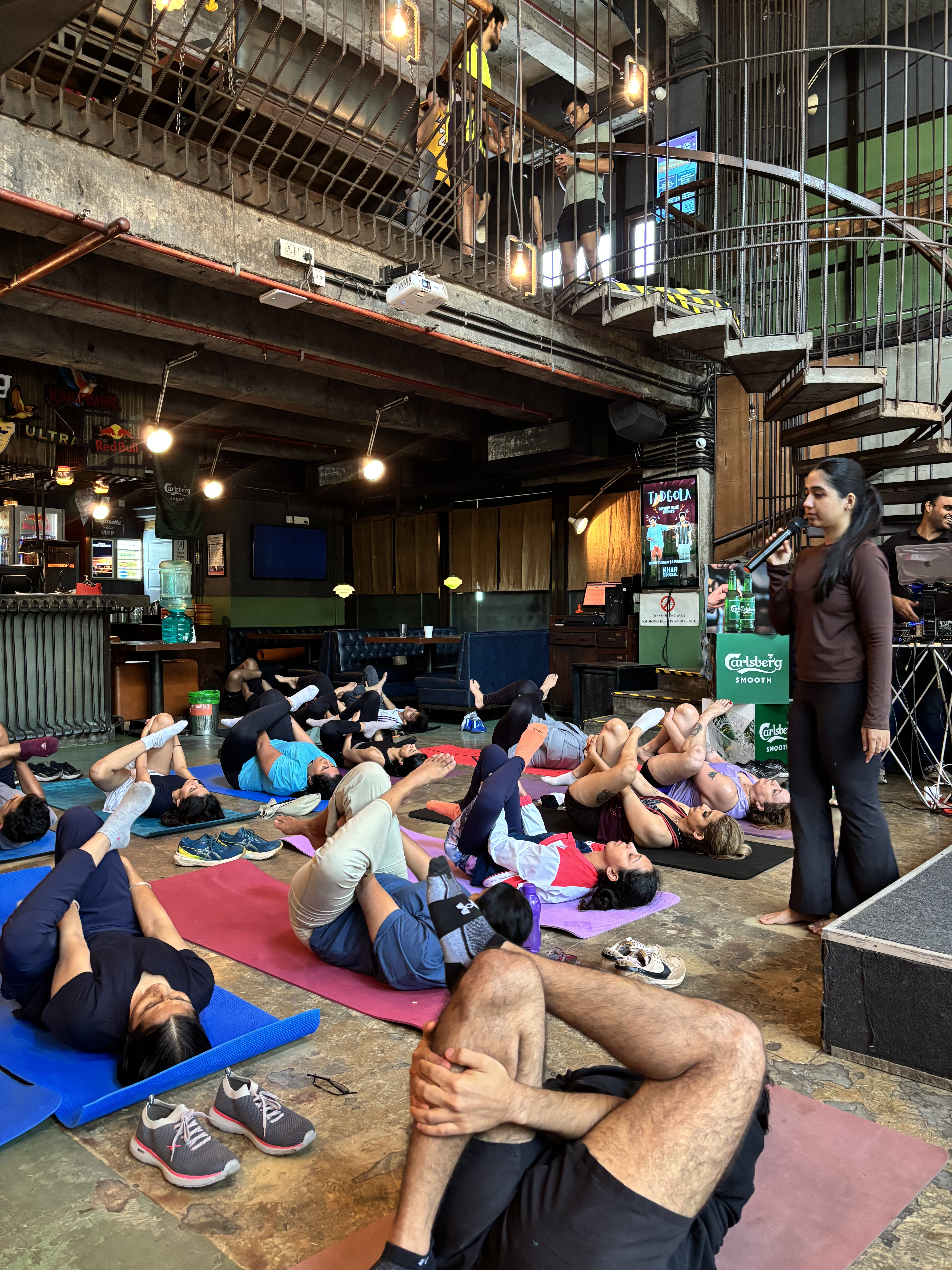 Yoga Training Session